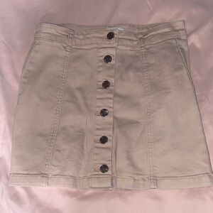 Forever 21 Pink Button Down Skirt Size 25